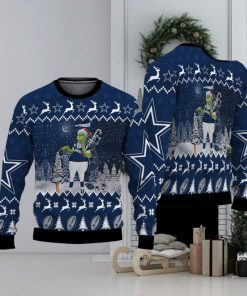 NFL Dallas Cowboys The Grinch Christmas Ugly Sweater