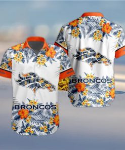 NFL Denver Broncos Hawaiian Shirt Special Floral Tropical Team Spirit