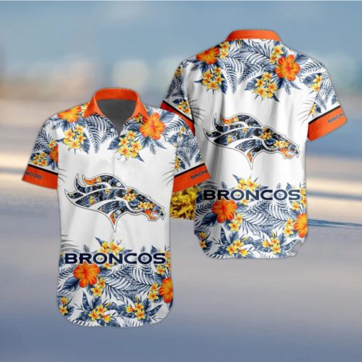 NFL Denver Broncos Hawaiian Shirt Special Floral Tropical Team Spirit