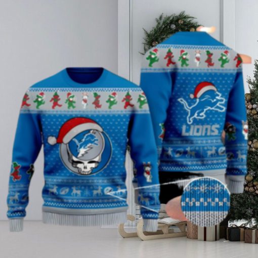 NFL Detroit Lions All I Need For Christmas Ugly Christmas Sweater