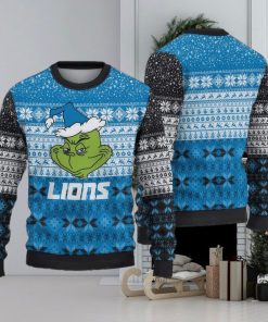 NFL Detroit Lions Christmas 3D Boutique Knitted Sweater For Men And Women
