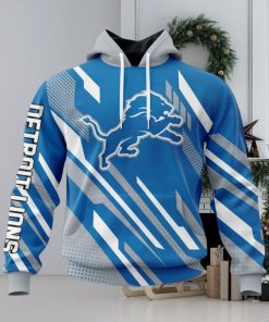 NFL Detroit Lions Custom Name Number MotoCross Concept Pullover Hoodie