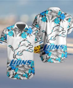 NFL Detroit Lions Hawaiian Shirt Special Floral Tropical Team Spirit