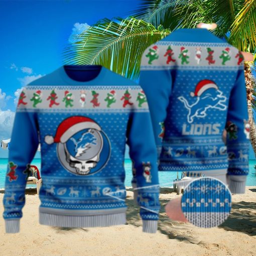 NFL Detroit Lions Hygge Ugly Christmas Sweater Gift For Holidays