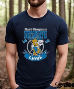 NFL Detroit Lions T Shirt Print Simpsons Nfl Simpsons Tshirt For Fans