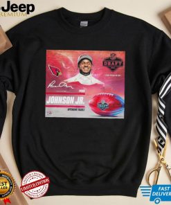 NFL Draft the pick is in Paris Johnson JR offensive tackle signature shirt