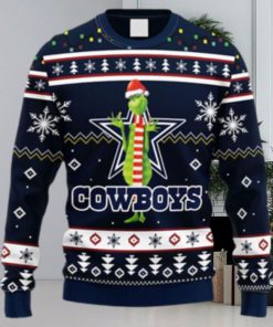 Dallas Cowboy Baby Yoda NFL Christmas Tree Decorations Ornament - Limotees