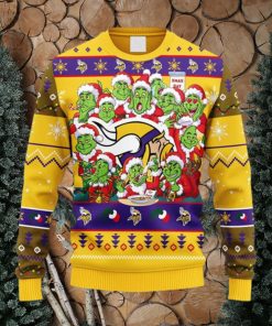 For NFL Fans Minnesota Vikings Grinch Hand Funny Christmas Gift