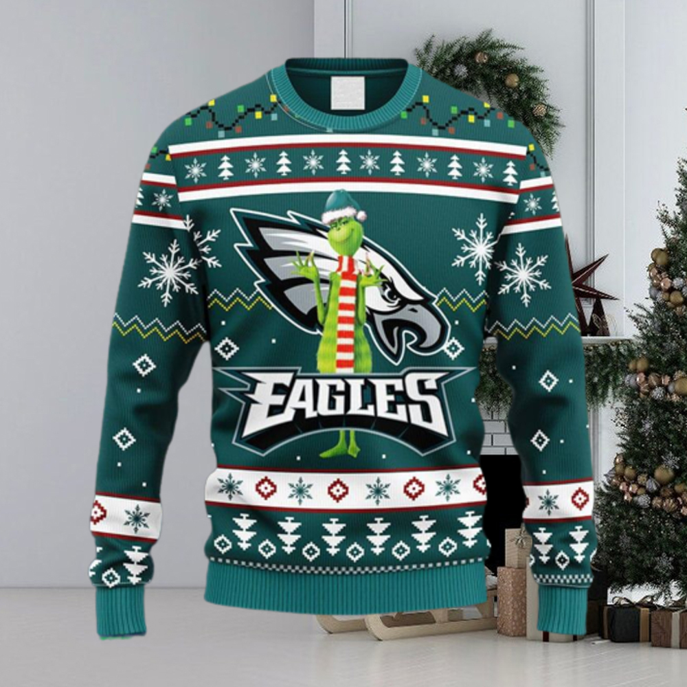 Eagles Christmas Sweater - Funny Ugly Christmas Sweater