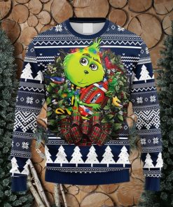 NFL Fans Seattle Seahawks Grinch Hug Christmas Ugly Sweater For Men Women