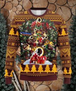 NFL Fans Washington Redskins Tree Ugly Christmas Fleece Sweater For Men Women