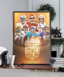 NFL Football Is Back 2023 New Season Poster Canvas