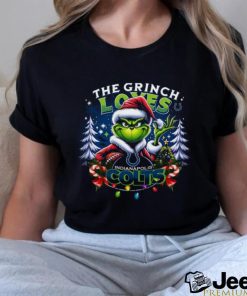 NFL Football The Grinch Loves Indianapolis Colts Christmas shirt