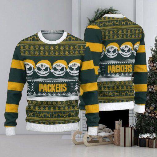 NFL Green Bay Packers Christmas All Over Print Embroider Knitted Sweater For Men And Women