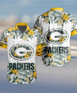 NFL Green Bay Packers Hawaiian Shirt Special Floral Tropical Team Spirit