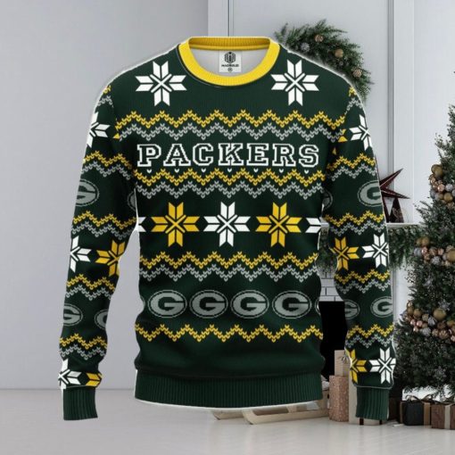 NFL Green Bay Packers Limited Edition 3D Sweater Christmas Gift For Sport Big Fans