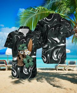 NFL Green Bay Packers Skull Halloween Embrace Game Day Island Hawaiian Shirt