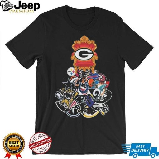 NFL Green Bay Packers The King On His Throne Football Shirt