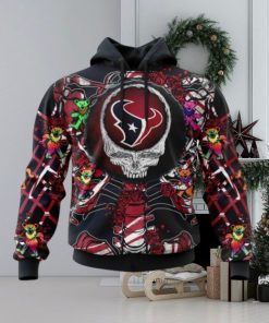 NFL Houston Texans Mix Grateful Dead, Personalized Name & Number Specialized Concepts Kits 3D Hoodie