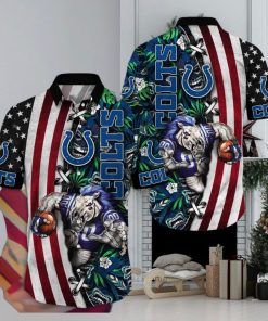 NFL Indianapolis Colts Hawaii Shirt Mascot Aloha Summer Shirt