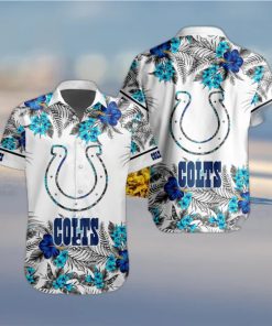 NFL Indianapolis Colts Hawaiian Shirt Special Floral Tropical Team Spirit