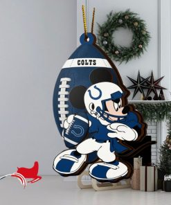 NFL Indianapolis Colts Mickey Mouse Christmas Ornament 2023 Christmas Tree Decorations