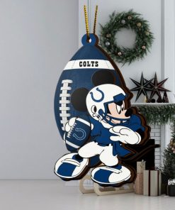 NFL Indianapolis Colts Mickey Mouse Christmas Ornament