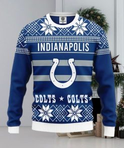 NFL Indianapolis Colts New Season Cold Knitted Christmas 3D Sweater