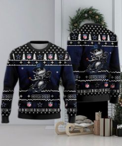 NFL Jack Skellington Dallas Cowboys Ugly Christmas Sweater