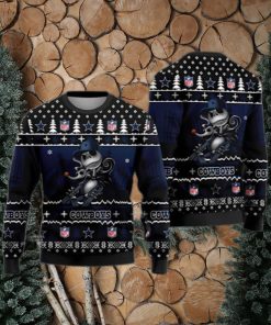 Dallas Cowboys Funny Grinch Ugly Christmas Sweater - teejeep