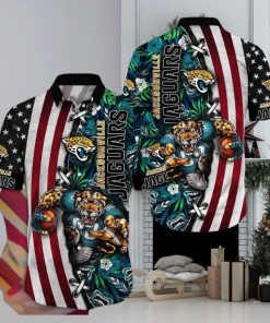 NFL Jacksonville Jaguars Hawaii Shirt Mascot Aloha Summer Shirt