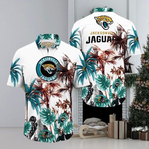 NFL Jacksonville Jaguars Hawaii Shirt Palm Tree Aloha Shirt For Fans