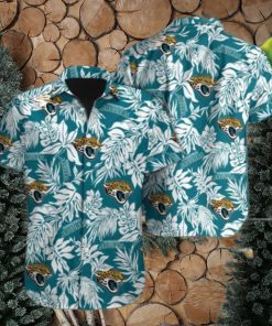 NFL Jacksonville Jaguars Tropical Leafs Hawaiian Shirt