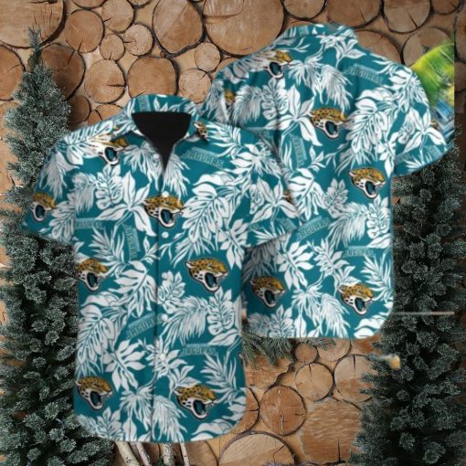 NFL Jacksonville Jaguars Tropical Leafs Hawaiian Shirt