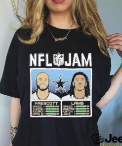 NFL Jam Cowboys Dak Prescott And CeeDee Lamb Shirt