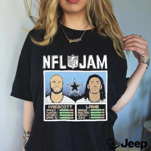 NFL Jam Cowboys Dak Prescott And CeeDee Lamb Shirt