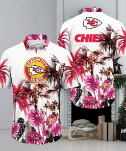 NFL Kansas City Chiefs Hawaii Shirt Palm Tree Aloha Shirt For Fans