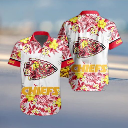 NFL Kansas City Chiefs Hawaiian Shirt Special Floral Tropical Team Spirit