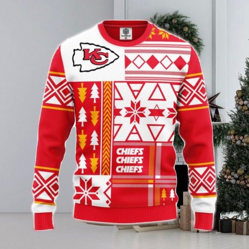 NFL Kansas City Chiefs Limited Edition 3D Sweater Christmas Gift For Sport Big Fans