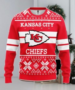 NFL Kansas City Chiefs Limited Edition All Over Print 3D Sweater Xmas Christmas Gift