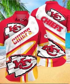 NFL Kansas City Chiefs Logo Hawaiian Shirt