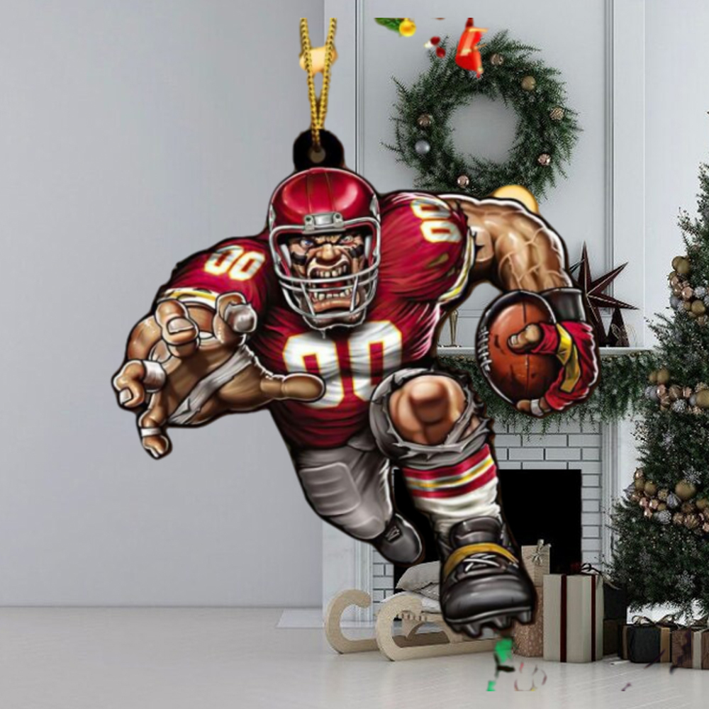 NFL Kansas City Chiefs Sport Ornament 2023 Christmas Tree Decorations