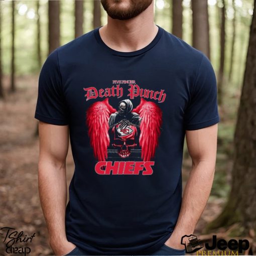 NFL Kansas City Chiefs T Shirt Five Finger Death Punch Nfl Five Finger Death Punch Tshirt For Fans