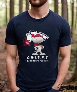 NFL Kansas City Chiefs T Shirt Snoopy I’ll Be There For You