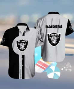 NFL Las Vegas Raiders Hawaiian Shirt Beach Vacation Gift