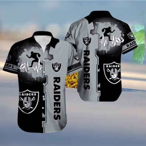 NFL Las Vegas Raiders Hawaiian Shirt Gift For Football Coach
