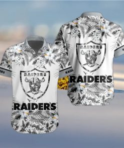 NFL Las Vegas Raiders Hawaiian Shirt Special Floral Tropical Team Spirit