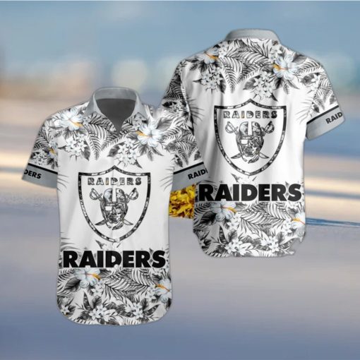 NFL Las Vegas Raiders Hawaiian Shirt Special Floral Tropical Team Spirit