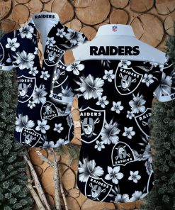 NFL Las Vegas Raiders Hawaiian Shirt Summer Button Up