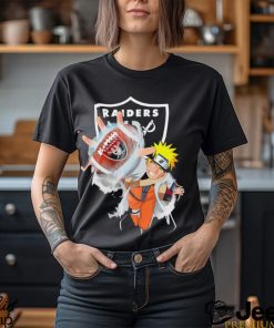 NFL Las Vegas Raiders Naruto Anime shirt